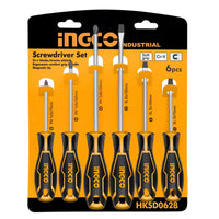 Ingco 8-Piece Screwdriver Set Cr-V: Precision Hand Tools for Home & Professional Use