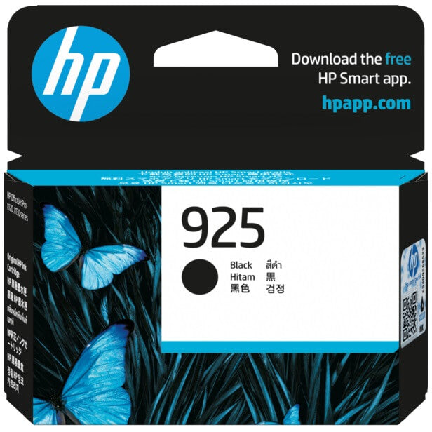 HP 925 Black Original Ink Cartridge | HP Printer Ink | High-Quality Printing