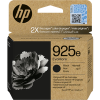 HP 925e EvoMore Black Original Ink Cartridge | High Yield Printing