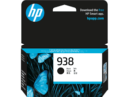HP 938 Black Original Ink Cartridge - Genuine HP Ink for High-Quality Prints