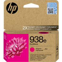 HP 938e EvoMore Magenta Original Ink Cartridge - Genuine HP Ink