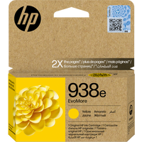 HP 938E EVOMORE YELLOW ORIGINAL INK CARTRIDGE