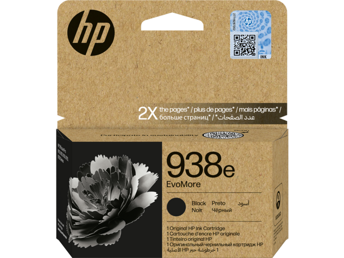 HP 938e EvoMore Black Original Ink Cartridge-4S6Y2PE