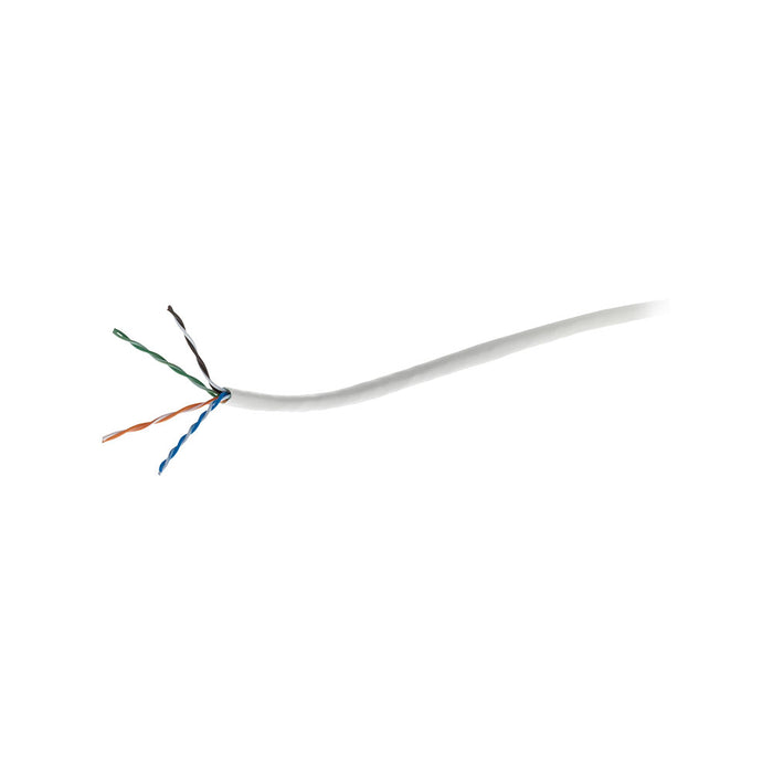 500M ROLL CAT5E SOLID NETWORK CABLE - GREY - NET-CAT5STCAB500