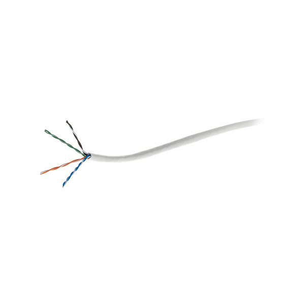 500M ROLL CAT5E SOLID NETWORK CABLE - GREY - NET-CAT5STCAB500