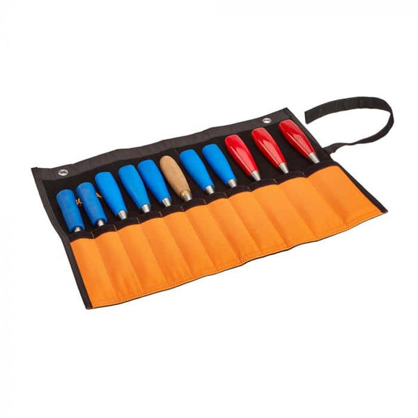 Bora 11 Pocket Genuine Suede Leather Tool Rol