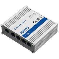 Teltonika 5-Port L2 Unmanaged Ethernet Switch | TSW110-TTK-TSW110