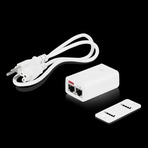 Ubiquiti Gigabit 24V 7W PoE Adapter | POE-24-7W-G-WH
