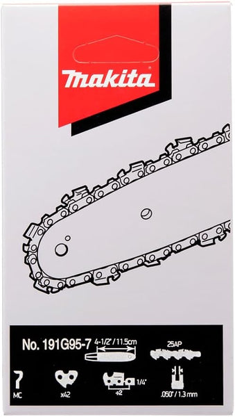 Makita 160mm (6-1/4") 1/4"/0.050" 25AP Replacement Chainsaw Chain - 191G95-7