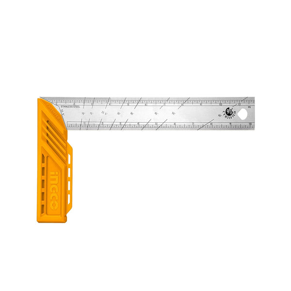 Ingco | Angle Carpenters Square Stainless Steel Blade 300mm - HAS123002