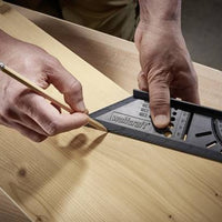 Wolfcraft 3D Mitre Angle Tool: Measure, Transfer, Mark - Precision Angles, Drill Guide