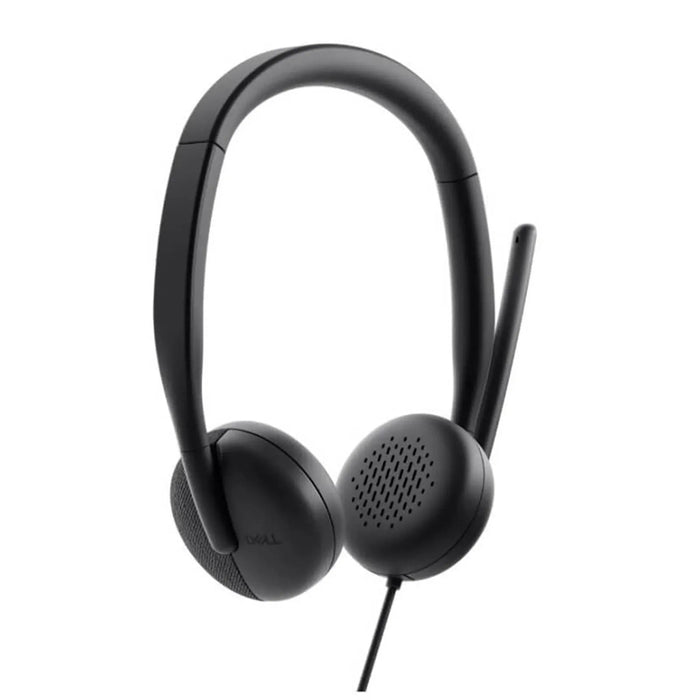 DELL WH3024 Wired Headset - Black, Comfortable Computer Headphone with Microphone for Clear Audio. Shop Now!