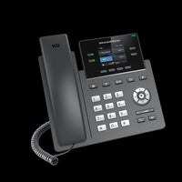 Grandstream GRP2612 IP Phone: 2-Line Carrier-Grade Desk Phone with HD Audio & LCD Display. Ideal for business communication.