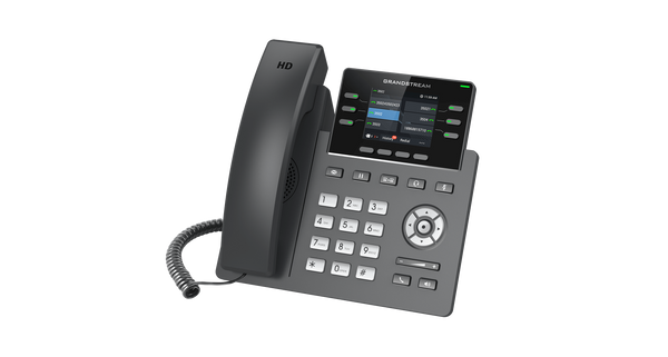 Grandstream GRP2613 IP Phone - 3-Line Carrier Desk Phone with PoE Support