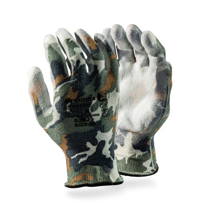DROMEX GLOVE CUT5 CAMO [09]  52J-9