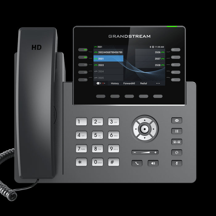 Grandstream 10 Line Carrier Wi-Fi Desk Phone | GRP2615
