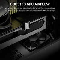 3200D RS Mid-Tower PC Case; 3x RS120 fans incl - White.
