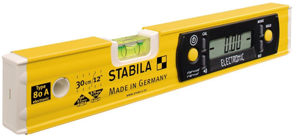 STABILA Type 80 Electronic Spirit Level 30cm - 540-903
