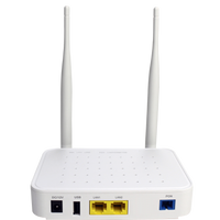 BDCOM xPON ONU/ONT, 1 x GB, 1x FE, 300Mbps Wireless, 1 x USB port-BDCOM-GP1704-2F-E