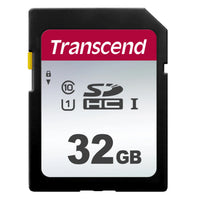 TRANSCEND 300S 32GB UHS-1 CLASS 10 U1 SDHC CARD -2D NAND Transcend