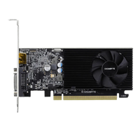 GIGABYTE nVidia GeForce GT 1030 - 2GB GDDR4; 64-Bit Memory Bus; PCI Express 2.0; 1x Dual-Link DVI-D; 1x HDMI; Low Profile Gigabyte