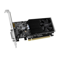 GIGABYTE nVidia GeForce GT 1030 - 2GB GDDR4; 64-Bit Memory Bus; PCI Express 2.0; 1x Dual-Link DVI-D; 1x HDMI; Low Profile Gigabyte