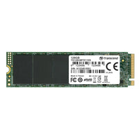 TRANSCEND 128GB  MTE110S PCI-E GEN 3x4 M.2 2280 SSD 3D TLC - 1500 MB/s Read 550 MB/s Write - 50 TBW - 70
