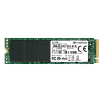 TRANSCEND 512GB MTE110S PCI-E GEN 3x4 M.2 2280 SSD 3D TLC - 1700 MB/s Read 1400 MB/s Write - 200 TBW Transcend