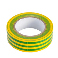 HellermannTyton Green & Yellow Electrical Tape - Flame Retardant Insulation Tape for Wiring