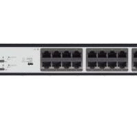 BDCOM 24-Port 10/100 370W POE switch, 24 POE ports, 2 x 1000Mbps Combo ports