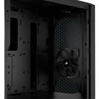 3000D AIRFLOW Black Mid-Tower PC Case; 2x 3.5'' |  2x 2.5'' Drive Bays; Up to 360mm Radiator compatible; 2x 120mm fan incl-CC-9011251-WW