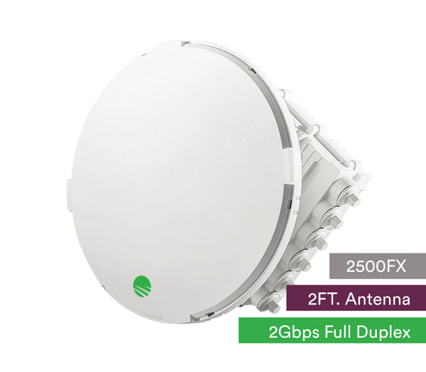 Siklu E-Band (80GHz) PTP link FDD 2Gbps. 2ft EXT antenna