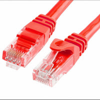 Acconet CAT6 0.5m UTP Flylead (Patch Lead) Red | CAT6-FLY-0.5-RED