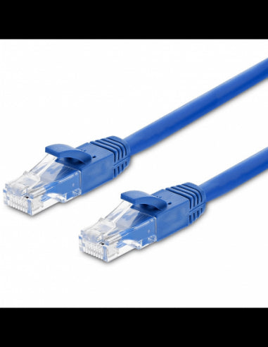 Acconet CAT6 0.5m UTP Flylead (Patch Lead) Blue | CAT6-FLY-0.5-BLUE