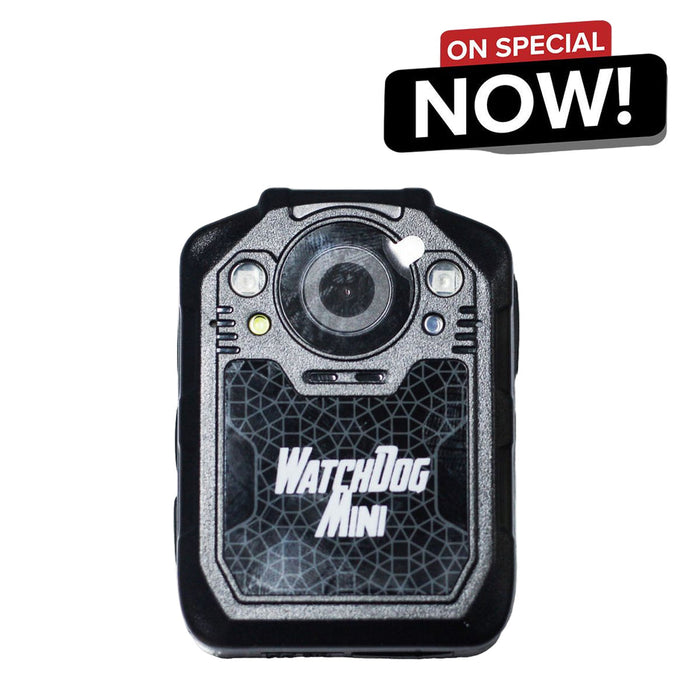 WATCHDOG MINI BODY WORN CAM (64GB) (DMT300) WITH HARNESS - BA180020