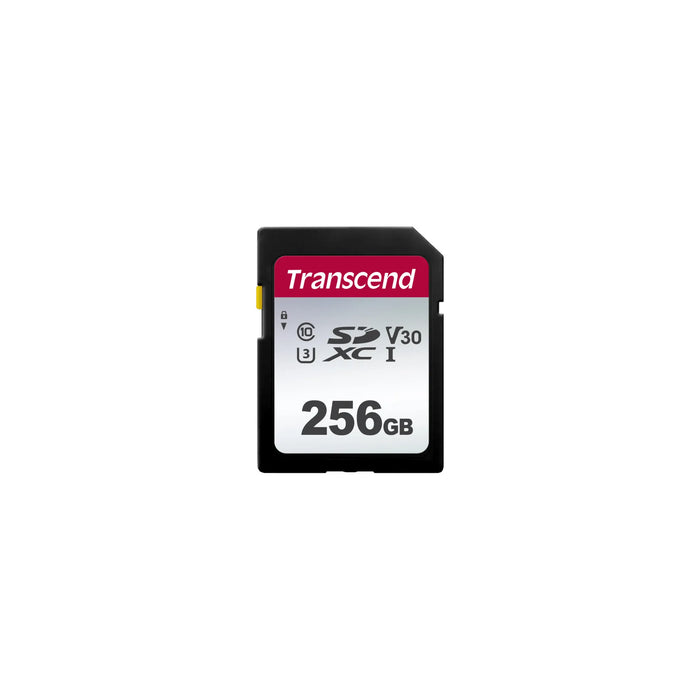 TRANSCEND 300S 256GB UHS-1 CLASS 10 U1 U3 V30 SDXC CARD 3D NAND Transcend