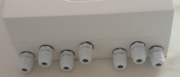 Acconet 250V Protection Box 2 Inputs 1 Outputs 50A Isolator 10A fuses