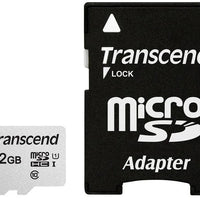 TRANSCEND 300S 32GB MICRO SD UHS-1 U1 CLASS10 - READ 95MB/S - WRITE 45MB/S WITH ADAPTOR -TLC Transcend
