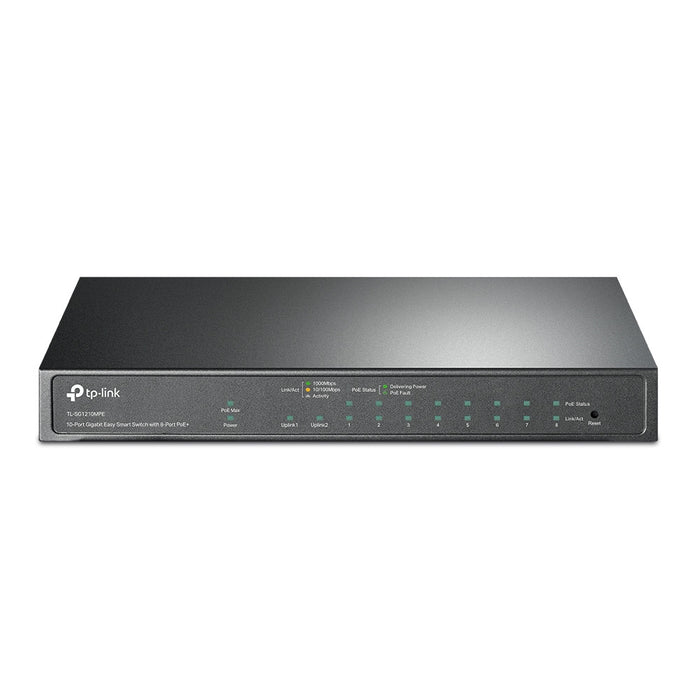 TP-Link 10-Port Gigabit PoE+ Easy Smart Switch | TL-SG1210MPE-TP-SG1210MPE