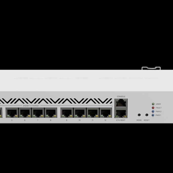 MikroTik Cloud Core 12 Port Gigabit 4SFP+ 16 Core Router | MT-RBCCR2116-12G-4S+