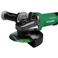 HIKOKI G3613DFW2Z Cordless Angle Grinder: 18V, 125mm, Brushless Motor, Soft Start. Durable Power Tool