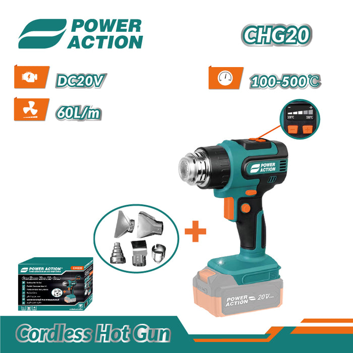 BT20 DC20V Cordless Heat Air Gun