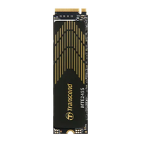 TRANSCEND 1 TB MTE245S PCI-E  GEN 4X4 M.2 NVMe 2280 SSD 3D TLC - 5300 MB/s Read 4600 MB/s Write - 600 TBW-TS1TMTE245S