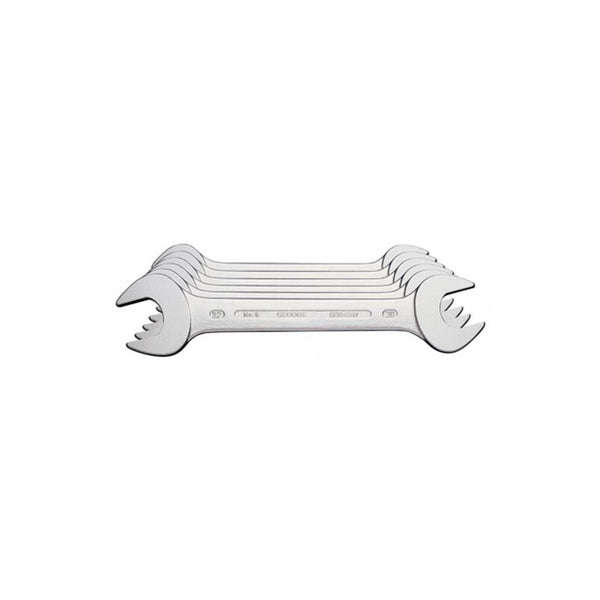 6 DOUBLE OPEN ENDED SPANNER SETS
