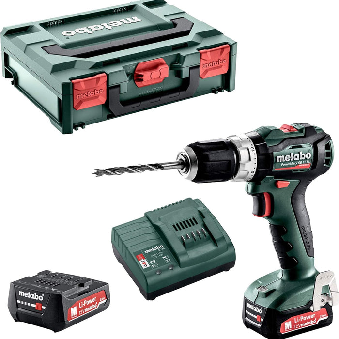 Metabo Hammer Drill brushless motor 12V 18/45NM PowerMaxx SB 12 BL - 601077500