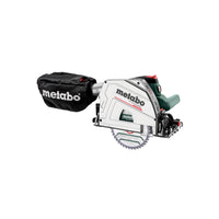 Metabo Cordless plunge Cut Circular Saw KT 18 LTX 66 BL +160 Guide Rail + 2 10Ah Batteries & a charger Set - 691172840