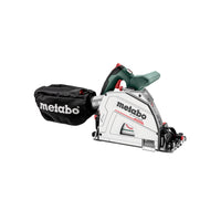 Metabo Cordless plunge Cut Circular Saw KT 18 LTX 66 BL +160 Guide Rail + 2 10Ah Batteries & a charger Set - 691172840