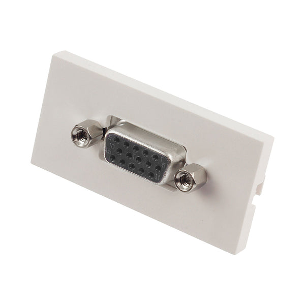 LINDY VGA F-F SNAP-IN KEYSTONE (60480) - CNV-SNAPIN-VGA-FF-L