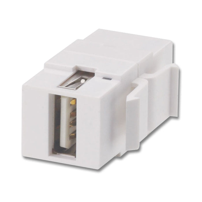LINDY USB A TO B SNAP IN KEYSTONE (60555) - CNV-SNAPIN-USB-A-B