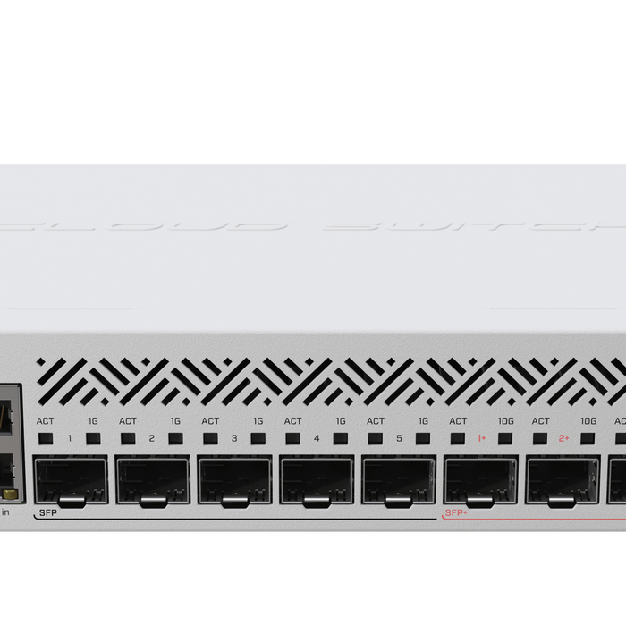 MikroTik CRS310-1G-5S-4S+IN, 4 x 10G SFP+ Ports, 5 x 1G SFP Ports, 1 x 1G Ethernet Port-MT-CRS310-1G-5S-4S+IN